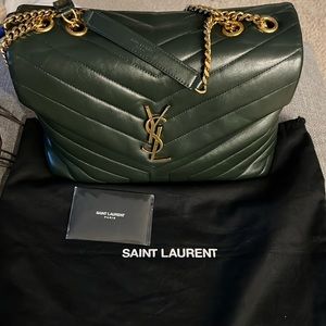 Yves Saint Laurent LouLou Medium with gold hardware